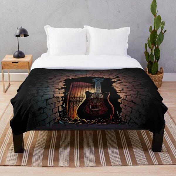 Artikelvorschau, E-Gitarre Band rock Design in einem Dungeon  entworfen und verkauft von EternalDelight1.