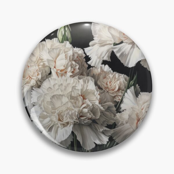 Item preview, White Carnations  designed and sold by Vanover Designs.