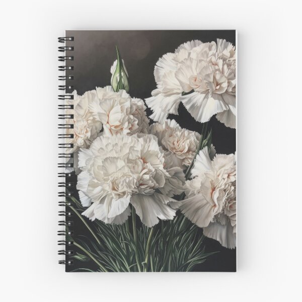 Item preview, White Carnations  designed and sold by Vanover Designs.