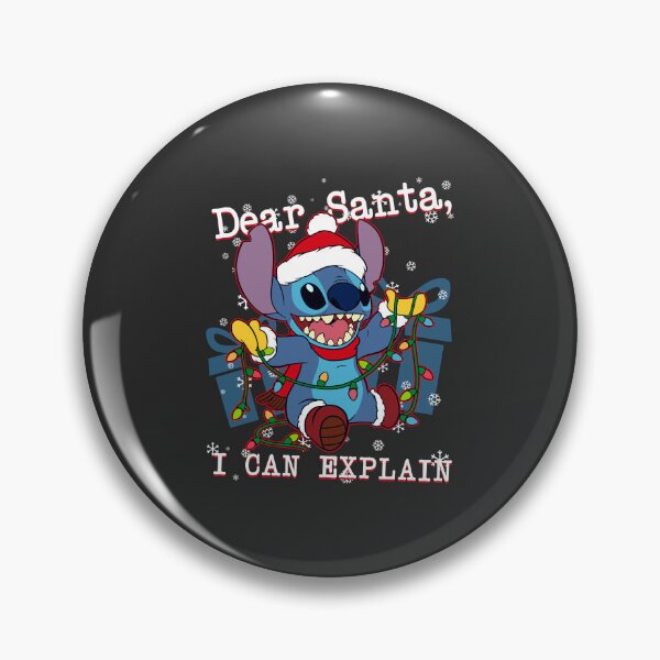 Aperçu de l'œuvre Lilo & Stitch Noël Cher Père Noël, je peux expliquer créée et vendue par JeanHillz.