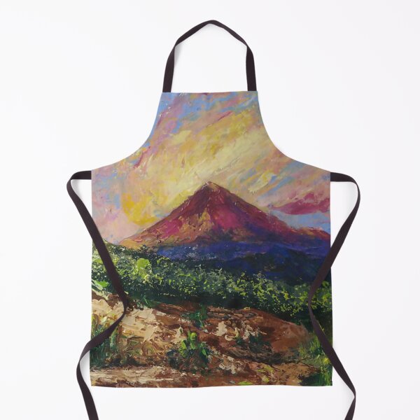 Item preview, Mount Teide Spanish Volcano Painting designed and sold by NikkofTime.