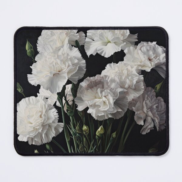 Item preview, White Carnations designed and sold by Vanover Designs.