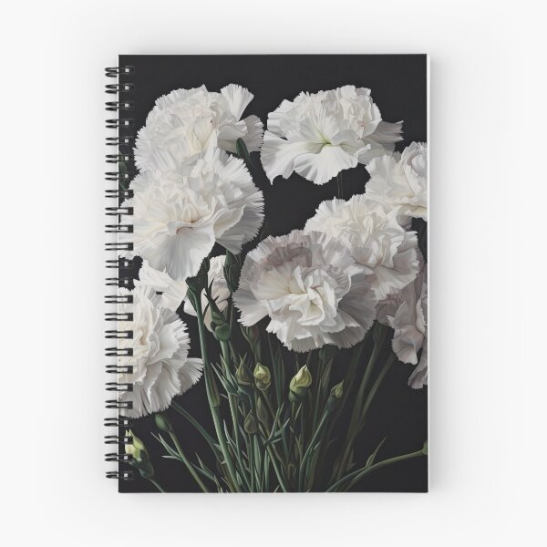Item preview, White Carnations  designed and sold by Vanover Designs.