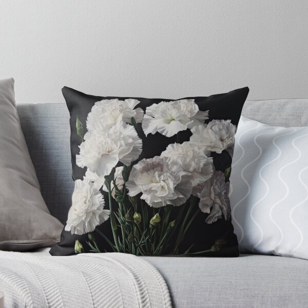 Item preview, White Carnations  designed and sold by Vanover Designs.