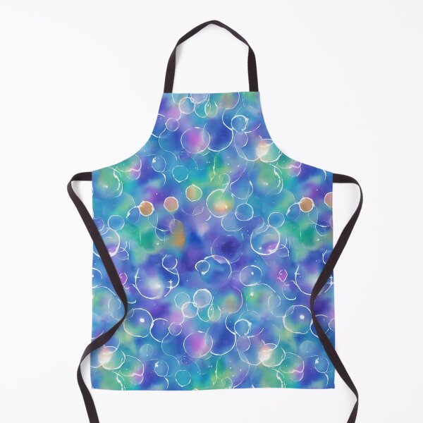 Aperçu de l'œuvre Modèle Sans Couture De Bulles Aqua créée et vendue par Girly-Universe.