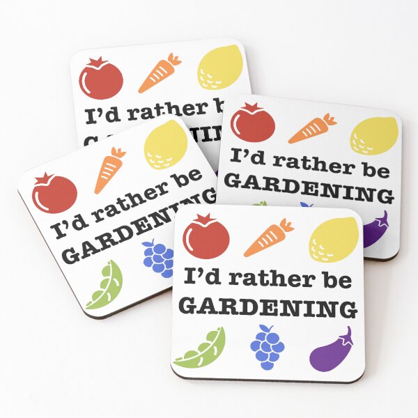 Item preview, I’d Rather Be Gardening  designed and sold by NordicTurtle.