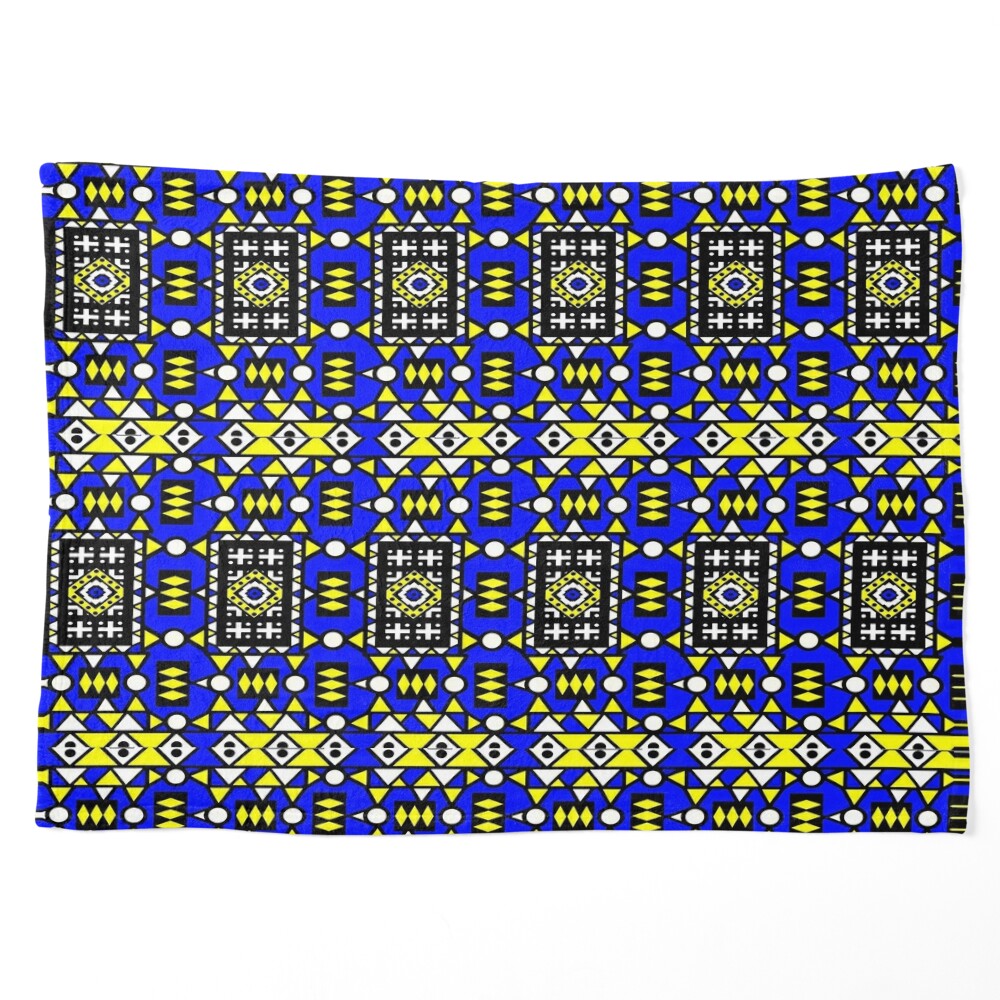 Bright Colors Diamond Blocks Cotton Kente Cloth African Print - Prints -  Cotton - Fashion Fabrics