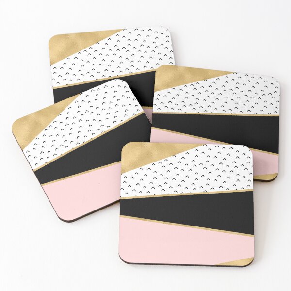 Item preview, Grand geometric rose golden tones designed and sold by RoseAesthetic.
