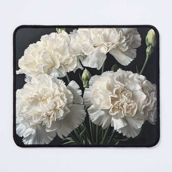 Item preview, White Carnations designed and sold by Vanover Designs.
