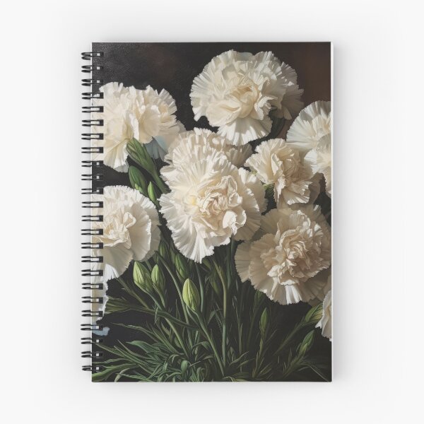 Item preview, White Carnations  designed and sold by Vanover Designs.