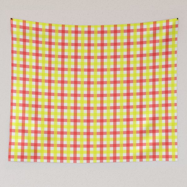 Item preview, Red And Yellow Gingham designed and sold by PatternTitan.