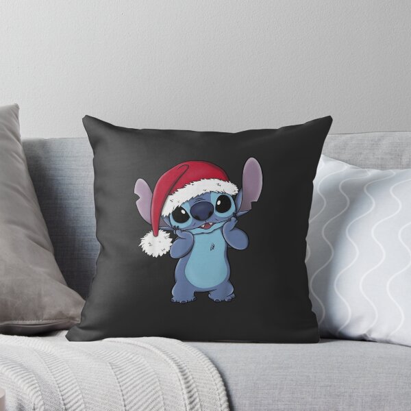 Aperçu de l'œuvre Lilo & Stitch Noël Bonnet de Noel Stitch Portrait créée et vendue par JeanHillz.