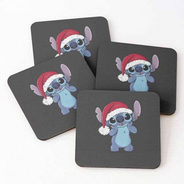 Artikelvorschau, Lilo & Stitch Weihnachtsmannmütze Stitch Portrait entworfen und verkauft von JeanHillz.
