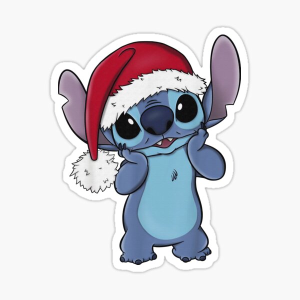 stitch christmas Poster for Sale by Amanda Giladi