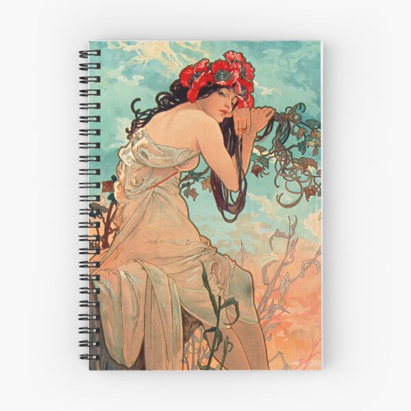 Artikelvorschau, Alfons Mucha. Sommer entworfen und verkauft von likiska.
