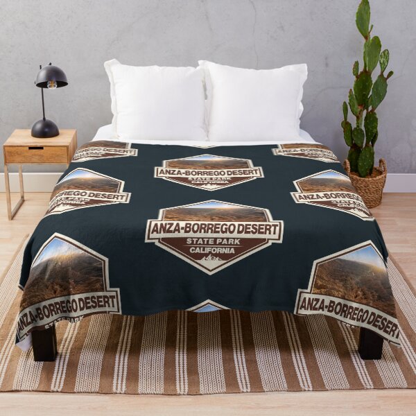 Item preview, Anza-Borrego Desert California Travel Art Badge designed and sold by KrisSidDesigns.