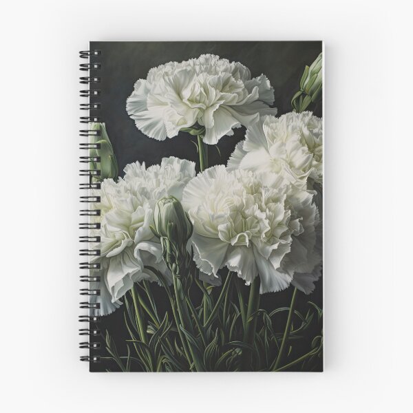 Item preview, White Carnations  designed and sold by Vanover Designs.