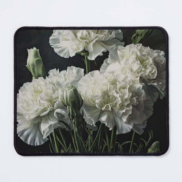 Item preview, White Carnations designed and sold by Vanover Designs.