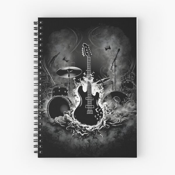 Artikelvorschau, Gitarren und Drums Band rock Design Orchester entworfen und verkauft von EternalDelight1.