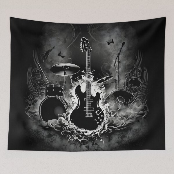 Item preview, Guitars and Drums Band Design  designed and sold by EternalDelight1.