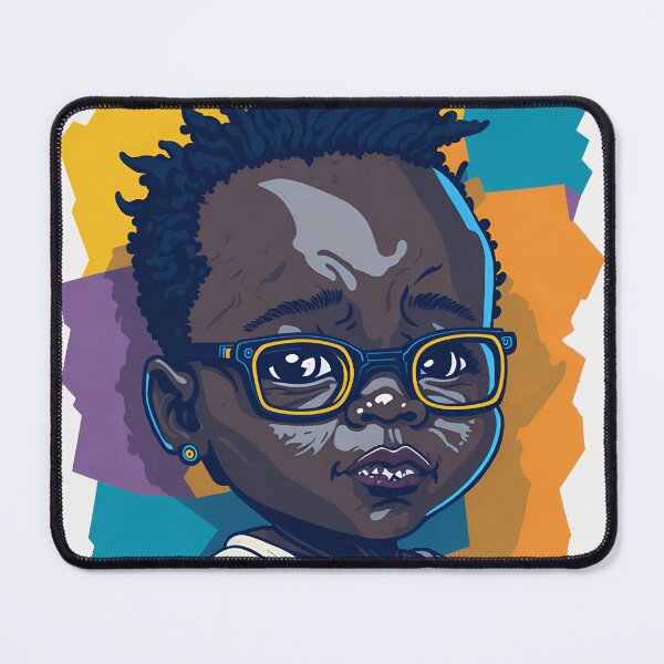 Item preview, Adorable African Baby Boy designed and sold by Hashdo.