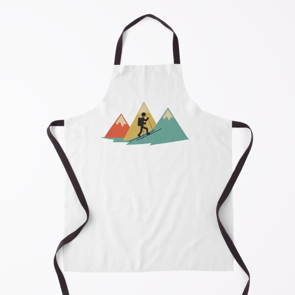 Item preview, Backcountry Skiing design Vintage Ski-Tours Ski Mountaineer designed and sold by katelein.