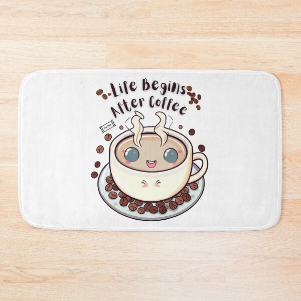 Item preview, Life begins after coffee! designed and sold by chicink.