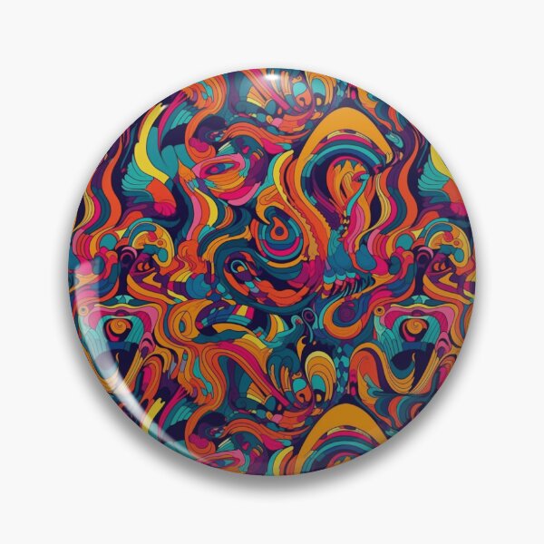Artikelvorschau, Trippy Abstract - Mesmerizing Trippy Pattern entworfen und verkauft von Reimagining Images.