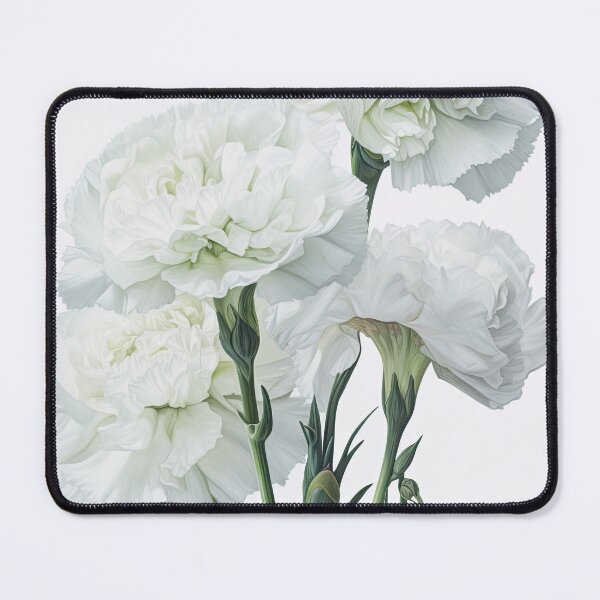 Item preview, White Carnations designed and sold by Vanover Designs.
