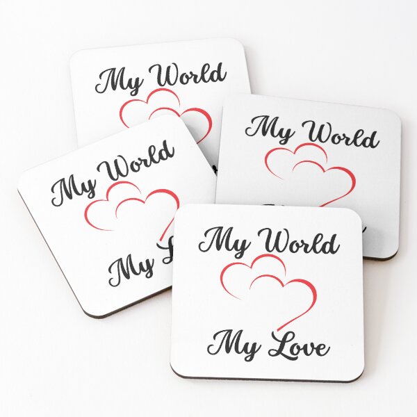 Item preview, My World My love designed and sold by Customize Shirts.