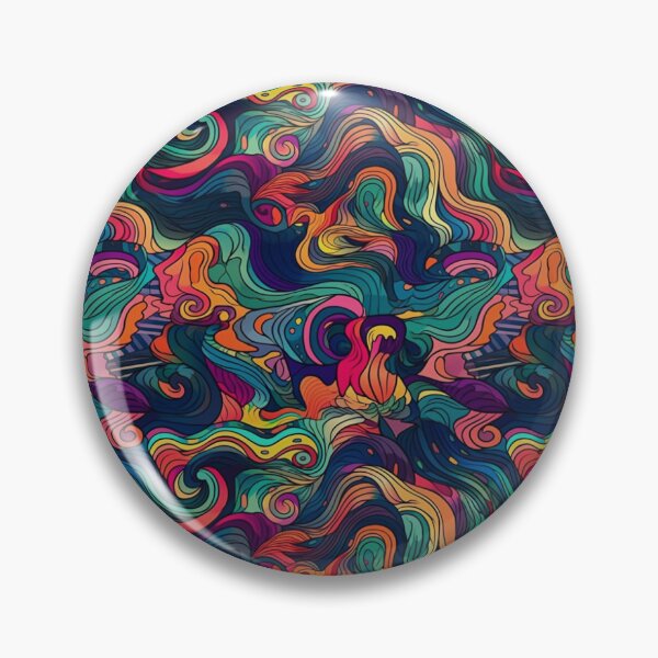 Artikelvorschau, Trippy Abstract - Mesmerizing Trippy Pattern entworfen und verkauft von Reimagining Images.
