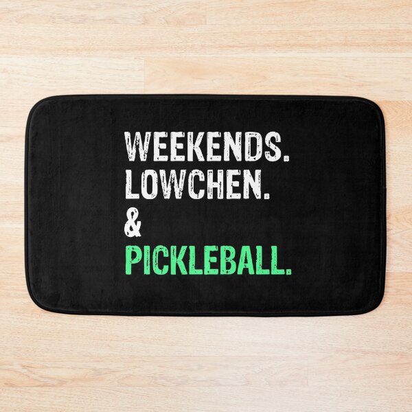 Item preview, Weekends Lowchen and Pickleball Funny Dog Gift  designed and sold by Guarddogdrive.
