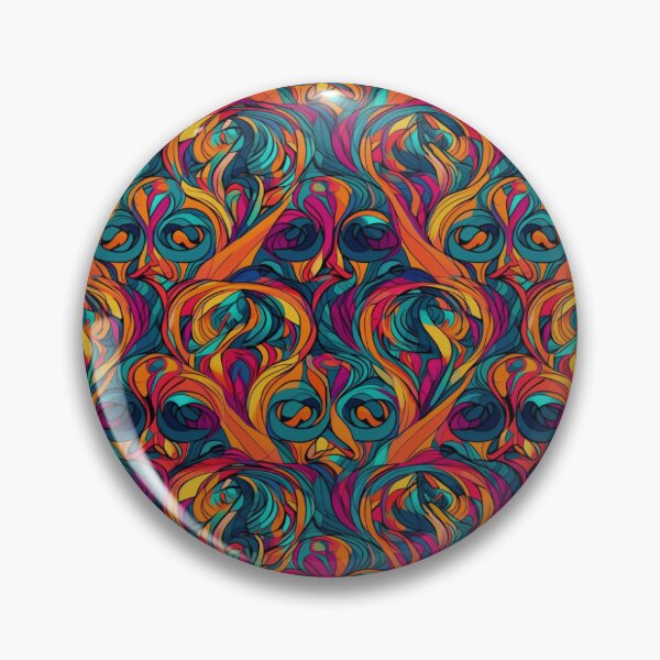 Artikelvorschau, Trippy Abstract - Mesmerizing Trippy Pattern entworfen und verkauft von Reimagining Images.