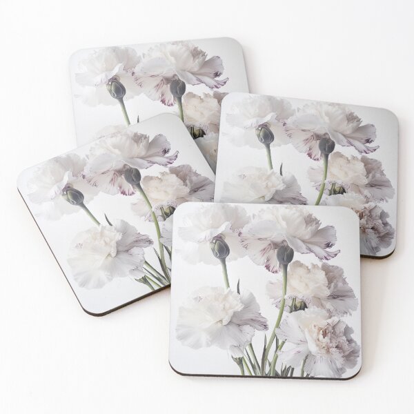 Item preview, White Carnations  designed and sold by Vanover Designs.