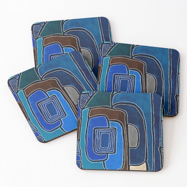 Item preview, Etude en bleu (Study in Blue) designed and sold by ChristaClark.