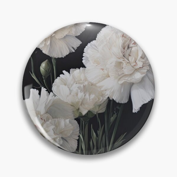Item preview, White Carnations  designed and sold by Vanover Designs.
