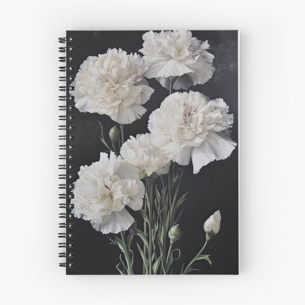 Item preview, White Carnations  designed and sold by Vanover Designs.