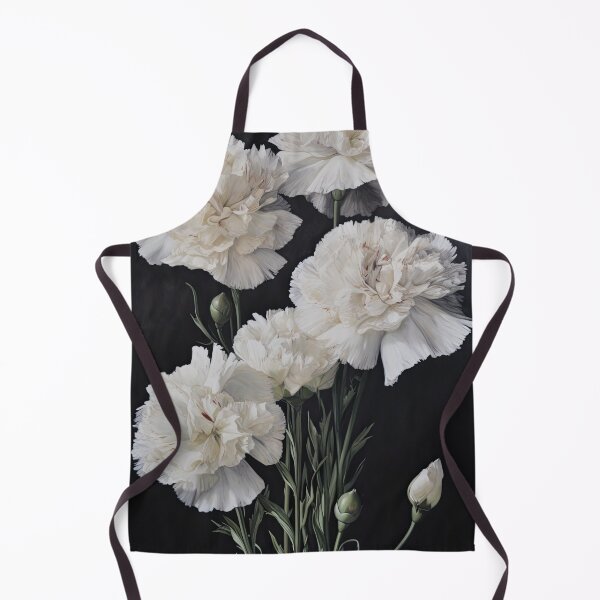 Item preview, White Carnations  designed and sold by Vanover Designs.