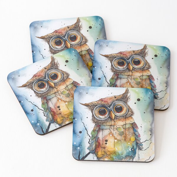 Item preview, Whimsical Owl designed and sold by prettykaler.