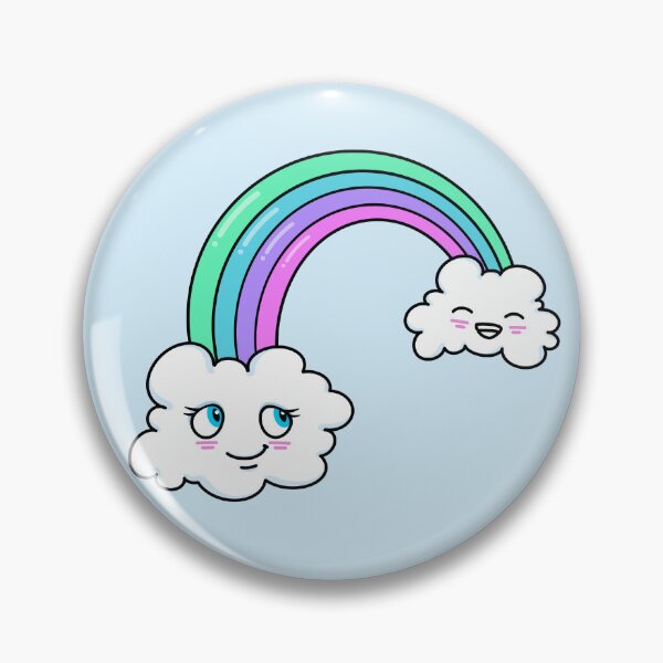Item preview, Clouds and Rainbow designed and sold by SkippingBeats.