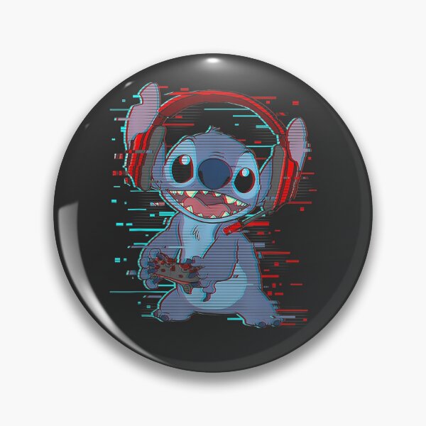 Item preview, Lilo & Stitch Gamer Glitch Headset and Controller designed and sold by JeanHillz.