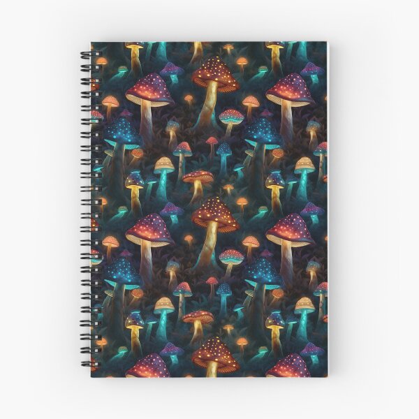 Item preview, Magic Glowing Mushrooms designed and sold by KitsoBerry.