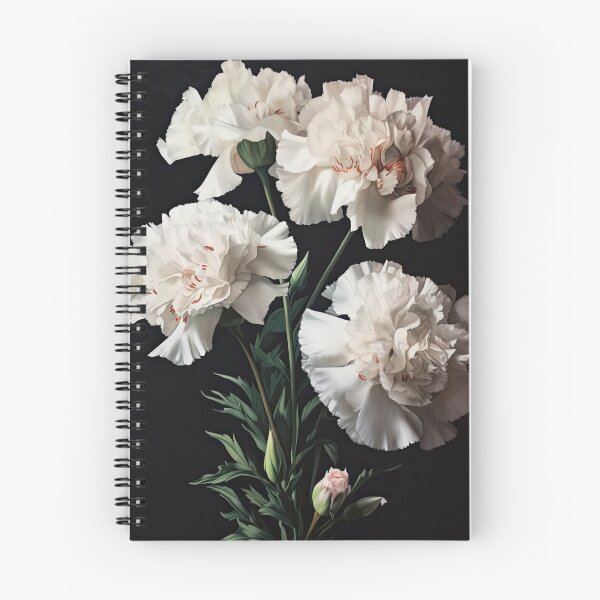 Item preview, White Carnations  designed and sold by Vanover Designs.