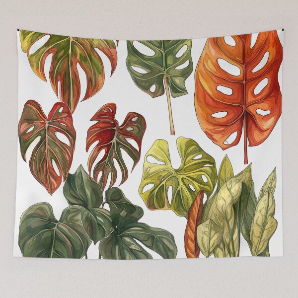 Item preview, Monstera and Philodendrons - Botanical Art designed and sold by Filip Hudcovic.