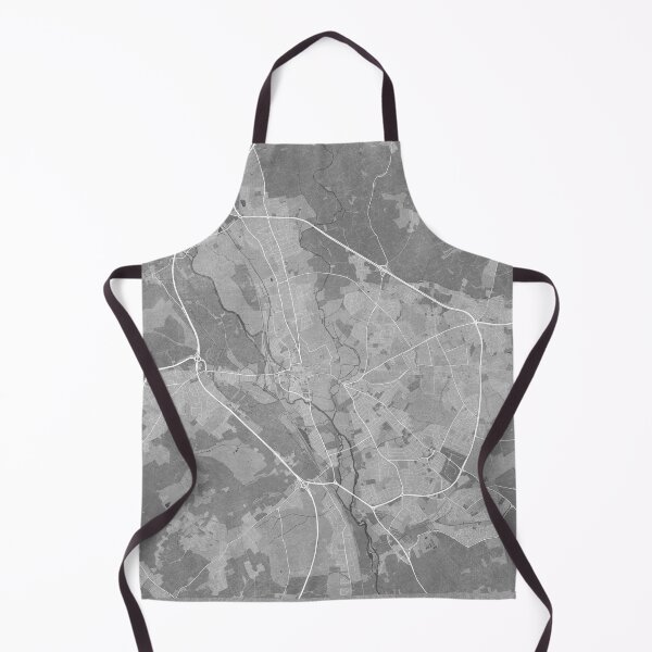 Item preview, Map of Oxford (England) in gray vintage style designed and sold by blursbyai.