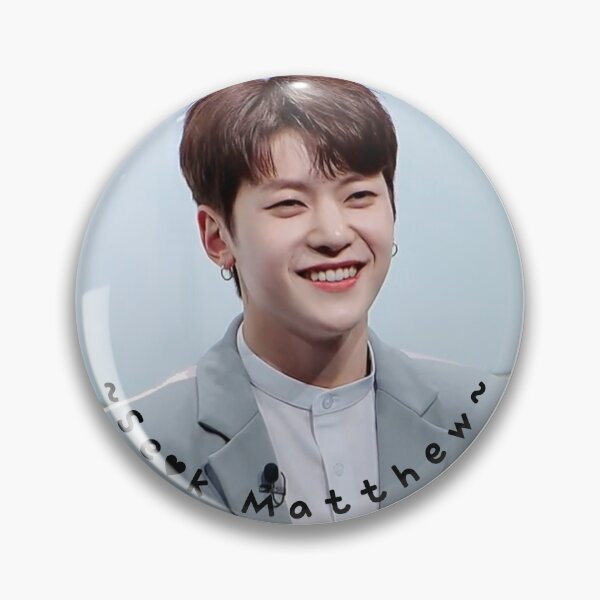Item preview, Seok Matthew Sticker designed and sold by ErikaRini.
