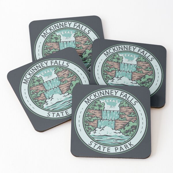 Item preview, McKinney Falls State Park Texas Badge designed and sold by KrisSidDesigns.