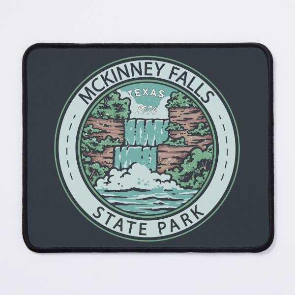 Item preview, McKinney Falls State Park Texas Badge designed and sold by KrisSidDesigns.