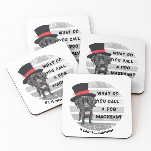 Item preview, What Do You Call A Dog Magician? Corny Father's Day designed and sold by BrinaandPops.