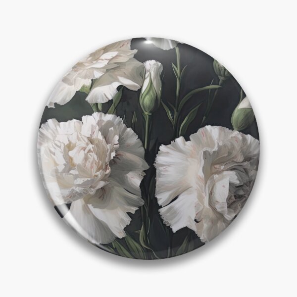 Item preview, White Carnations  designed and sold by Vanover Designs.